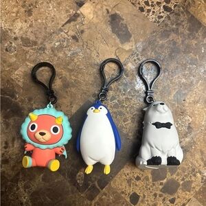 Spy x Family Blind Bag Clip Keychain Set Penguin Bond Chimera Monogram
